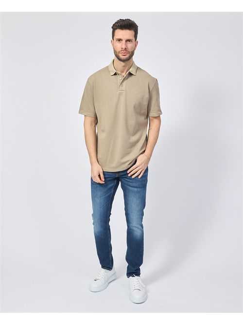 Polo uomo AX in pique di cotone ARMANI EXCHANGE | XM000509-AF13055U6167